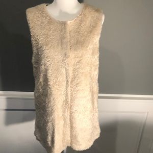 Avaleigh faux fur vest